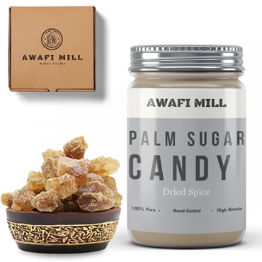 Awafi Mill Palm Sugar Crystals Panam Kalkandam 100gm